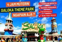 Saloka Theme Park Destinasi Liburan Keluarga Kaya Wahana